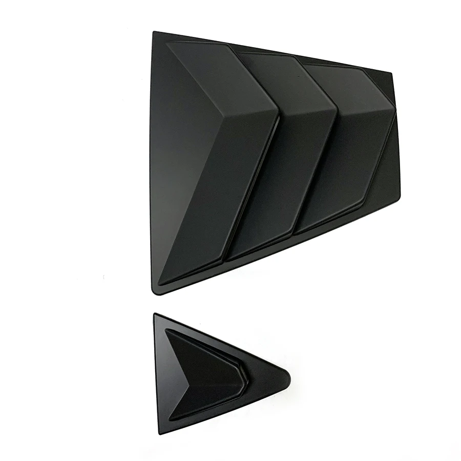 product tiypeor rear side window louvers air vent scoop shade shutter panel exterior decoration trim for toyota corolla 2020 2023-5