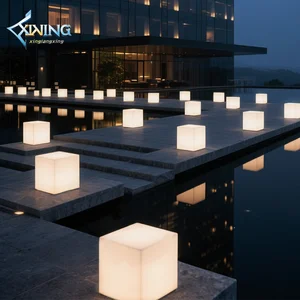 Custom Logo IP65 Waterproof LED Lamp Luxury Indoor and Outdoor Garden Decorative Lighting with Christmas Holiday Theme