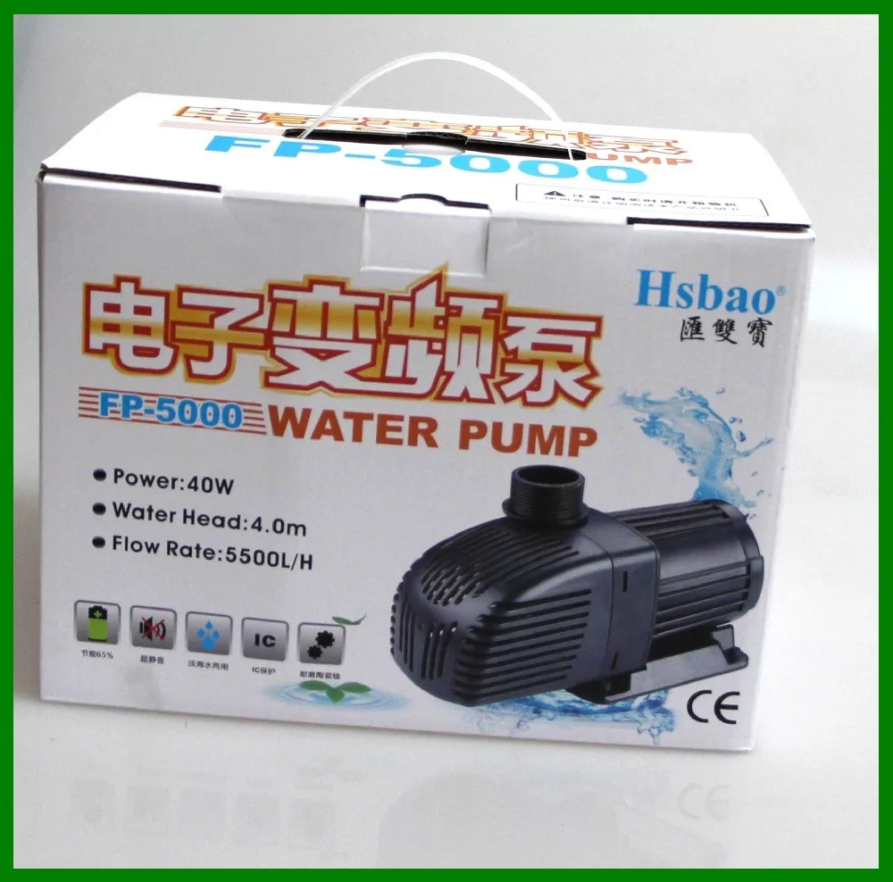 Electrical 20000l/h Large Flow Fish Pond Water Pump Good Water