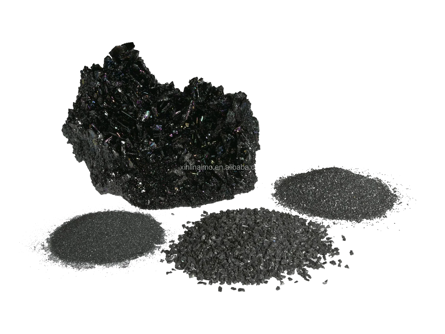 Abrasive Material Carborundum Grits Black Silicon Carbide Powder Black