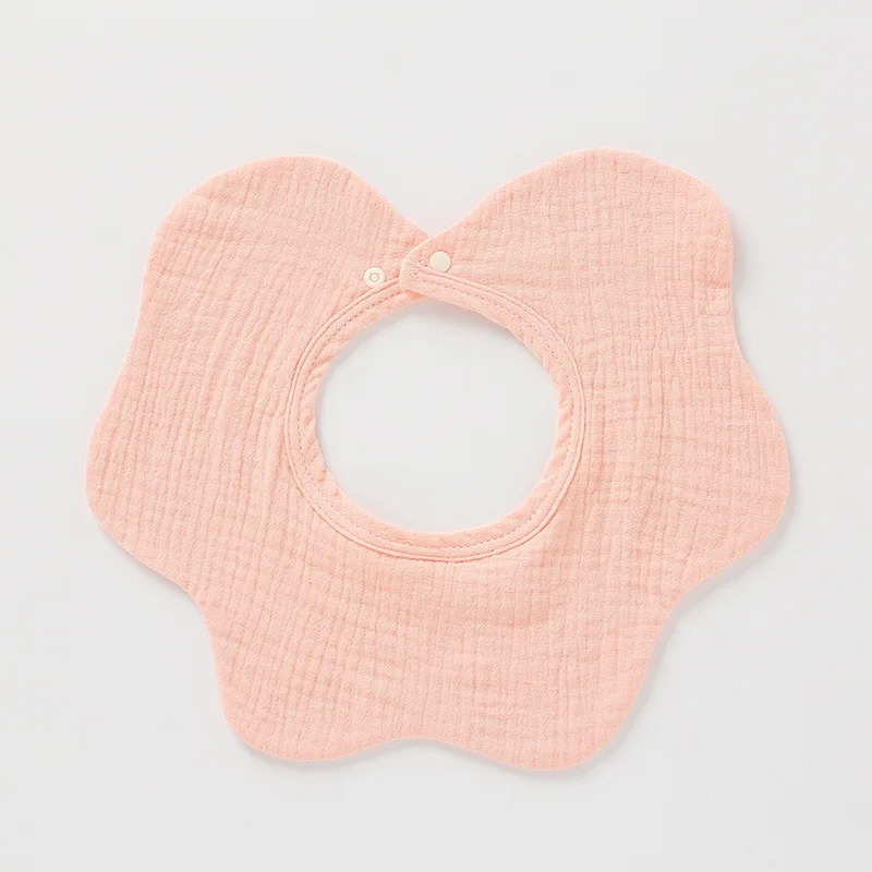 Muslin Baby Bibs Bandana Drool Bibs 100% Cotton for Unisex Boys Girls for Teething and Drooling Organic Scarf Bib Two sides details