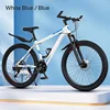 White and Blue