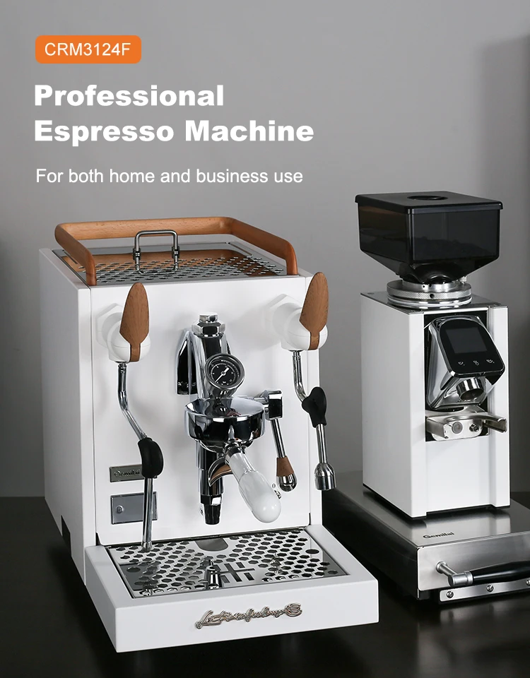 Gemilai Crm3124f China Multipurpose Coffee Press Machine Commercial Professional Automatic E61