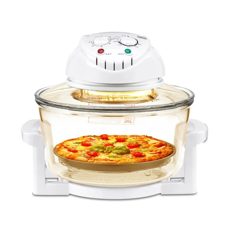 Toren Air Fryer Oven, 12L Halogeen Oven Voor Thuisgebruik, Aanrecht Broodrooster Voor Gezond Koken