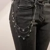 Gold butterfly chain