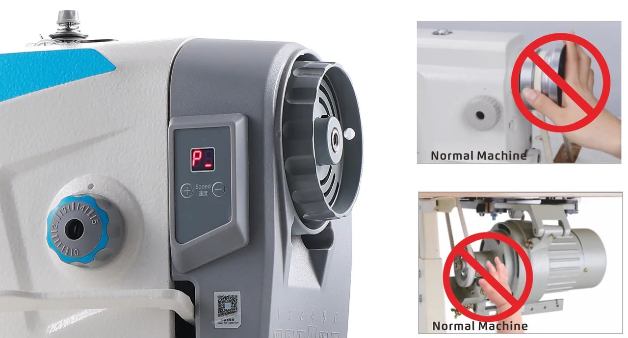 JACK F5 Single Needle Lockstitch Sewing Machine with Table and Stand