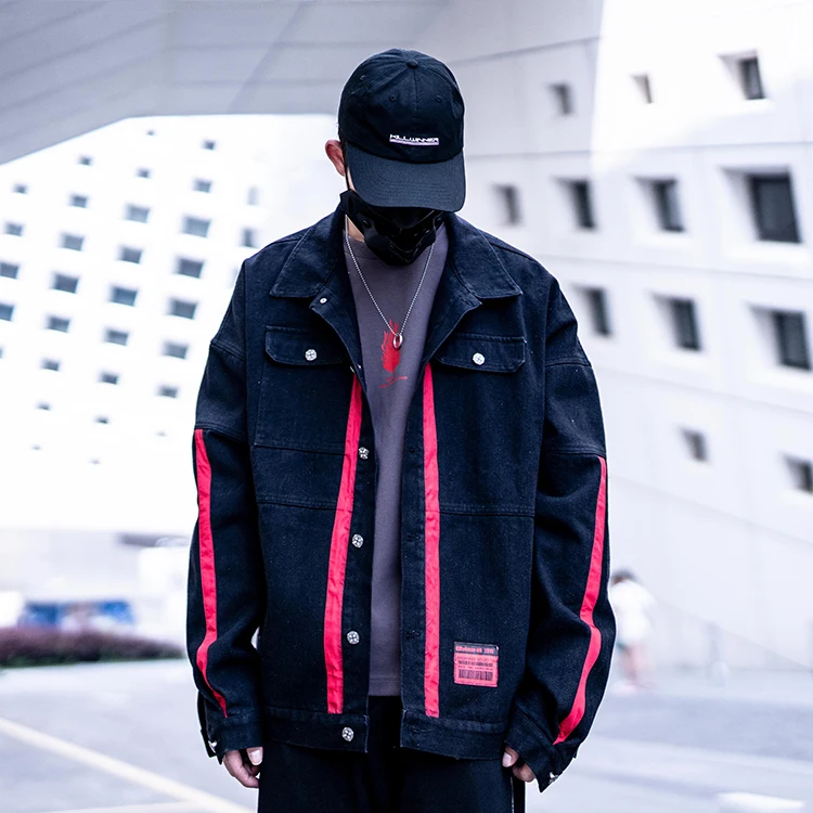 Custom Strips Streetwear Black Cargo 