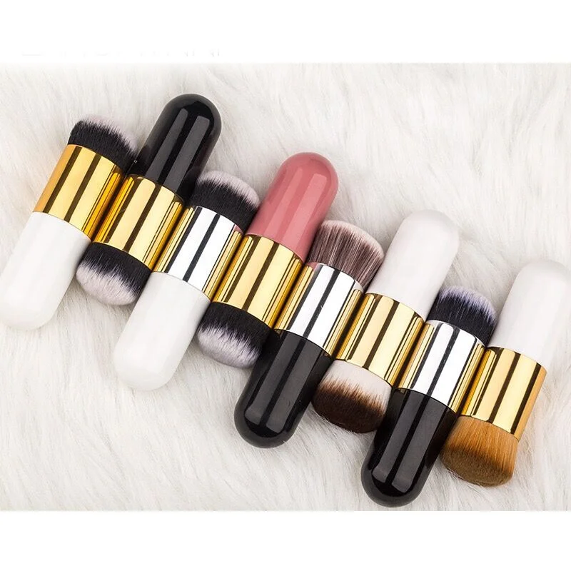 
Лидер продаж, многофункциональные инструменты для макияжа с фирменным брендом, маленькая кисть для тонального крема, портативная Кисть для макияжа BB крема 