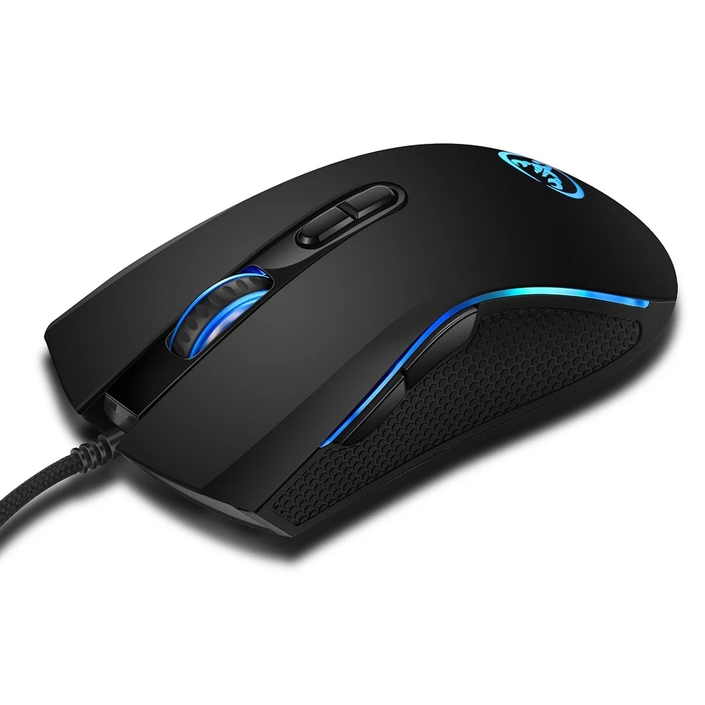 2020 Hot Selling A869 7 Colors Led Glowing Optical USB Wired Mouse Computer Accessories 7 Buttons Gaming Mouse For PC Laptop