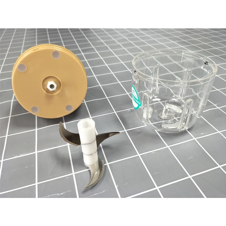 Миниатюрная электрическая измельчитель чеснока Перезаряжаемый USB для овощей пресс мяса комбайн фруктов