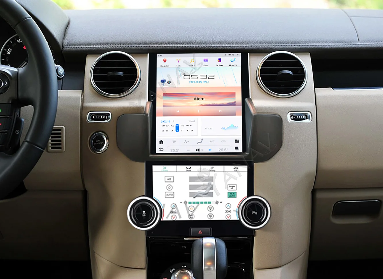 Qualcomm Dual System Dsp Carplay Android 8+128g Gps Navigation Stereo ...