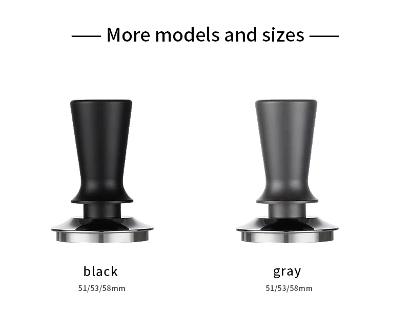 Calibrated Espresso Hand Push Coffee Tamper 51mm 53mm 58mm 30 Pounds