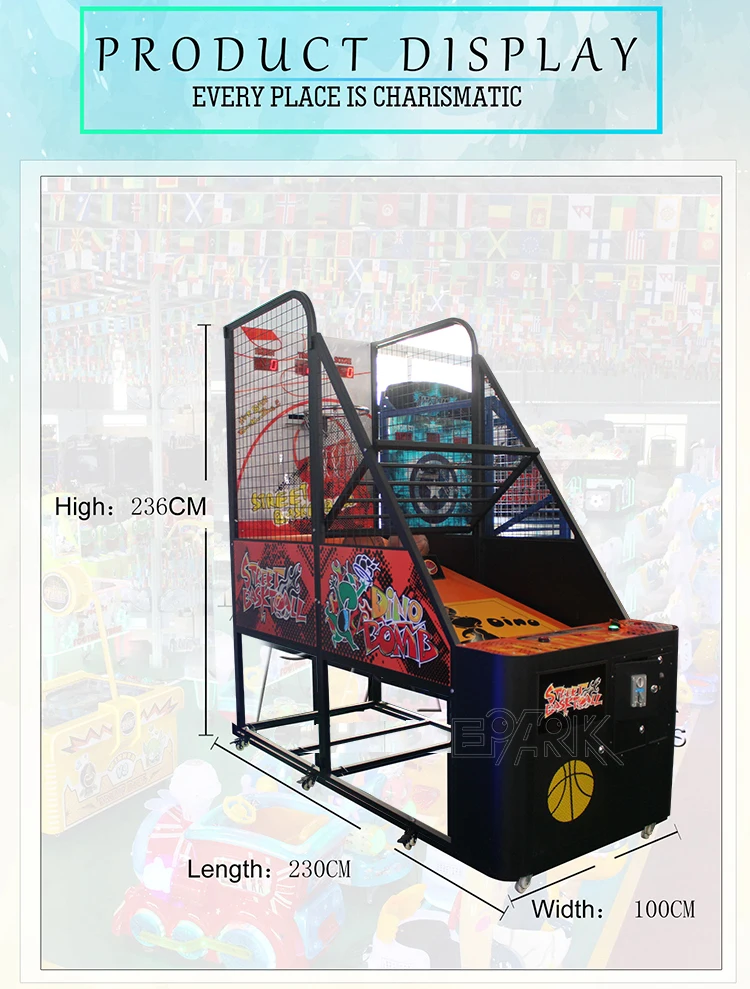 Funfair Exercise Game Epark Arcade Style Indoor Sport Shootout