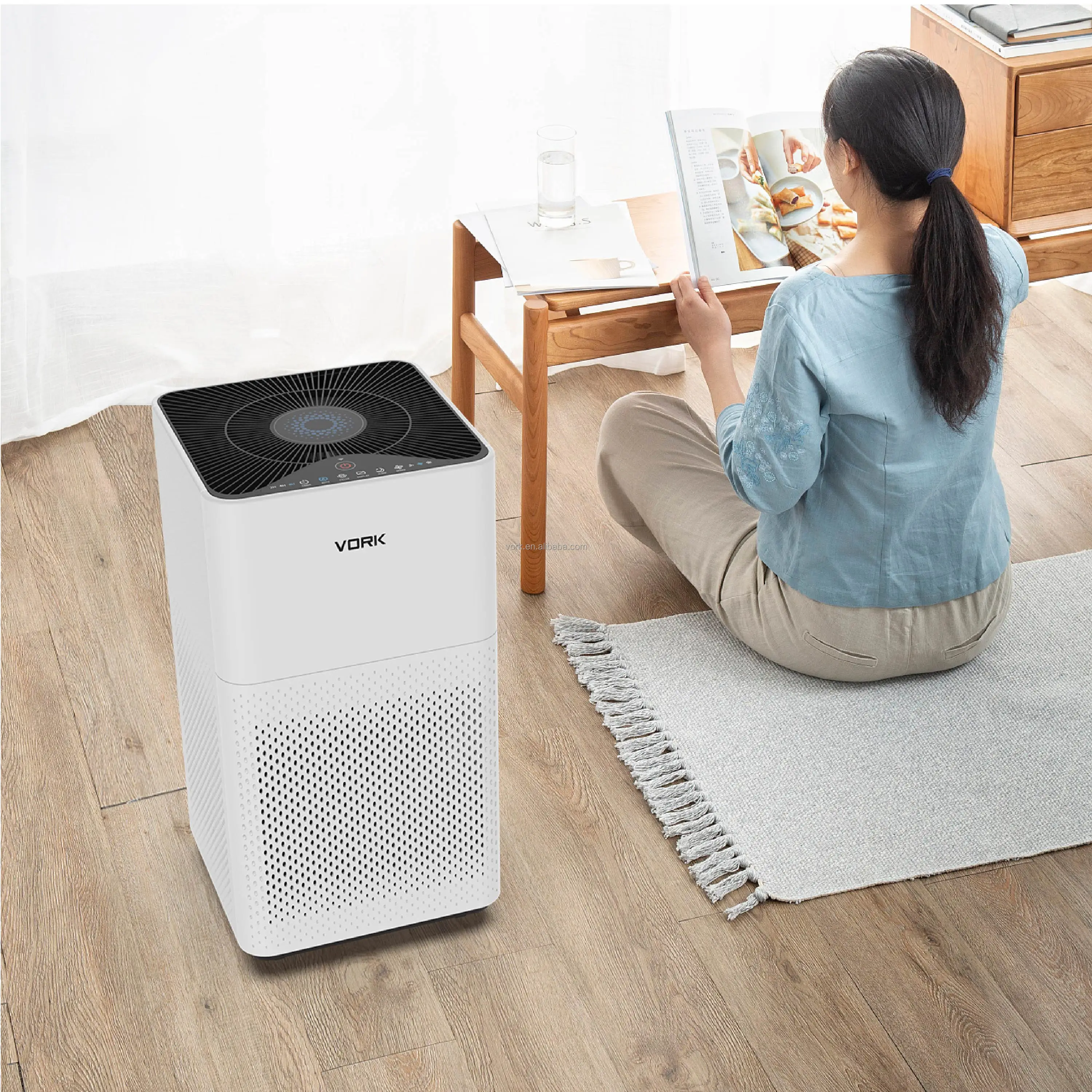 2024 New Design HEPA 13 Filter air Purifier for Home Household Hospital School Using