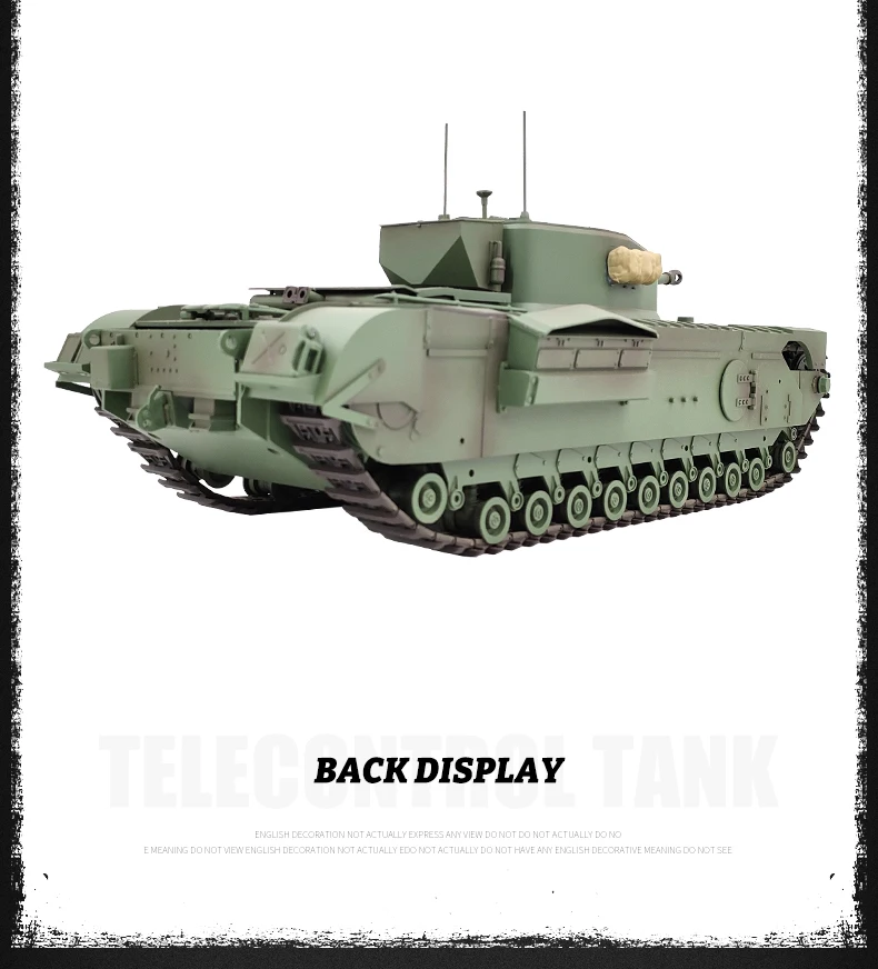 Hoshi Mk7 1/16 Rc Tanks C2310 Remote Control Tank British Army