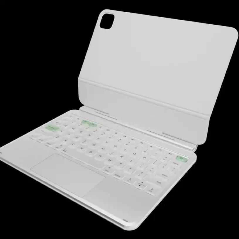 The Aluminum Alloy Keyboard Connects Via Bluetooth with a Magnetic Floating Design  Suitable for iPad Pro 11 & iPad Air