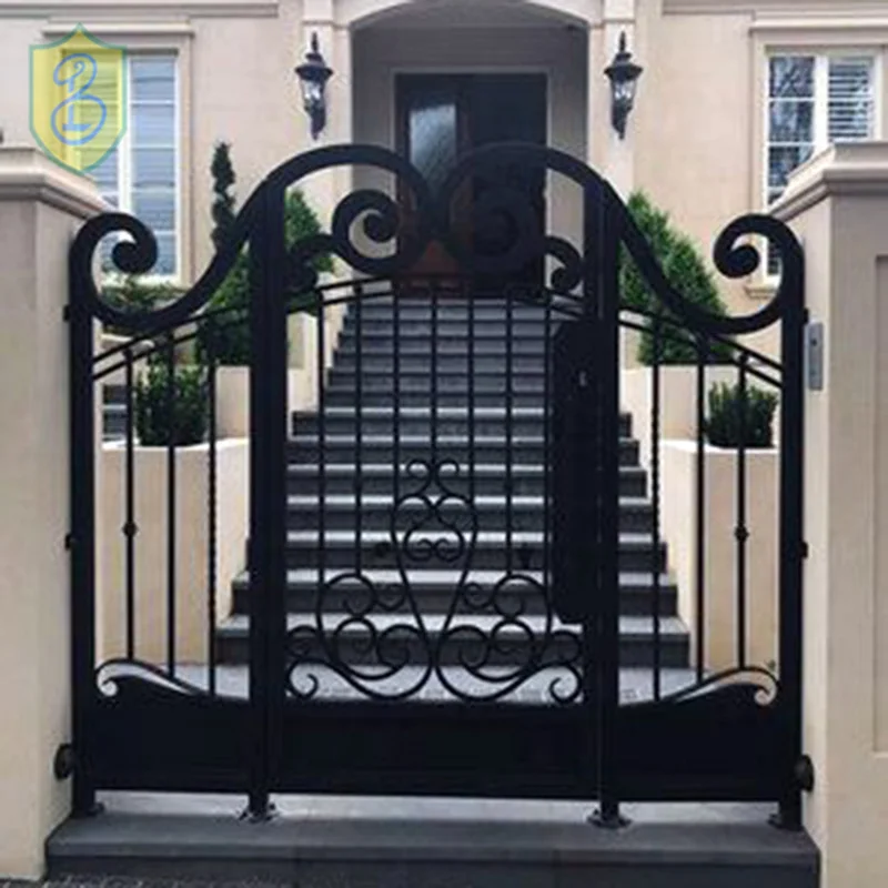 Manufacture Outdoor Garden Wrought Iron Gate Paint Colors High Quality