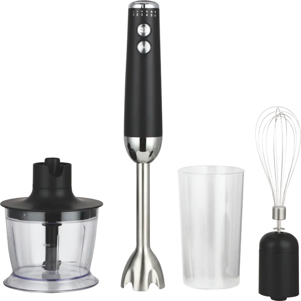 Home Appliances 1200W Hand Blender With Stainless Steel Detachable Shaft Comfortable Handle Variable Speed Mini Blender