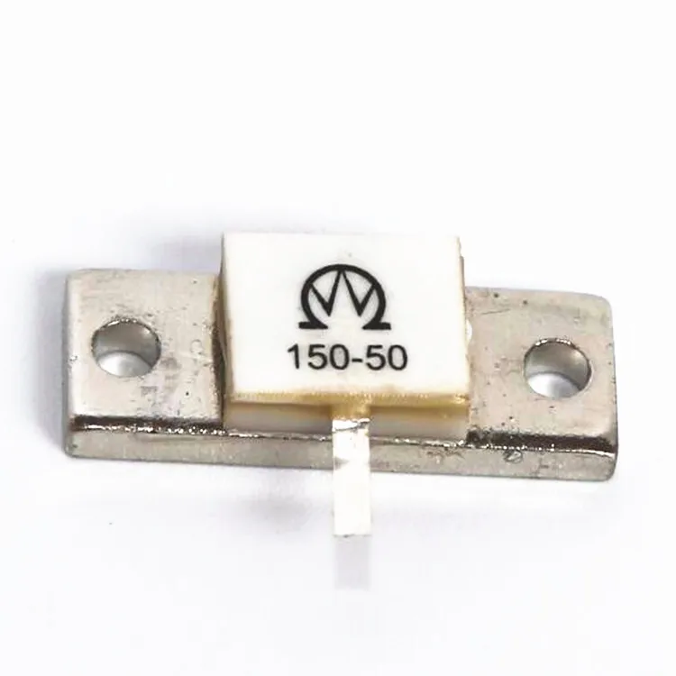 High Power Ceramic RF Resistor 100W 50 Ohms with Wide Operating Temperature -55°C to +165°C and 0~2GHz Frequency Range