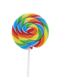 Boxed Rainbow Spinning Lollipop Hard Candy with Various Flavors and Fruit Syrup