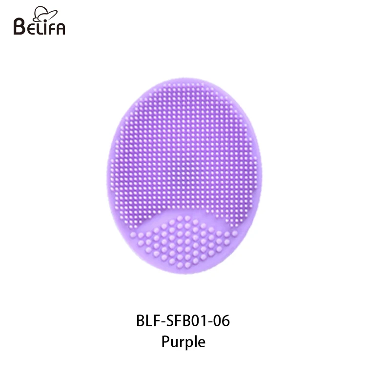 Comfortable Soft Silicon Blackhead Facial Skin Washing Cleansing Pad