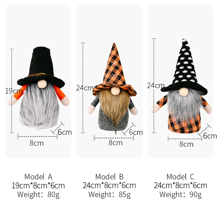 Ourwarm Custom Handmade Stuffed Gnomes Gonk Cloth Faceless Plush ...