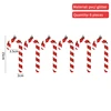 15cm red and white bright crutch 2(6)