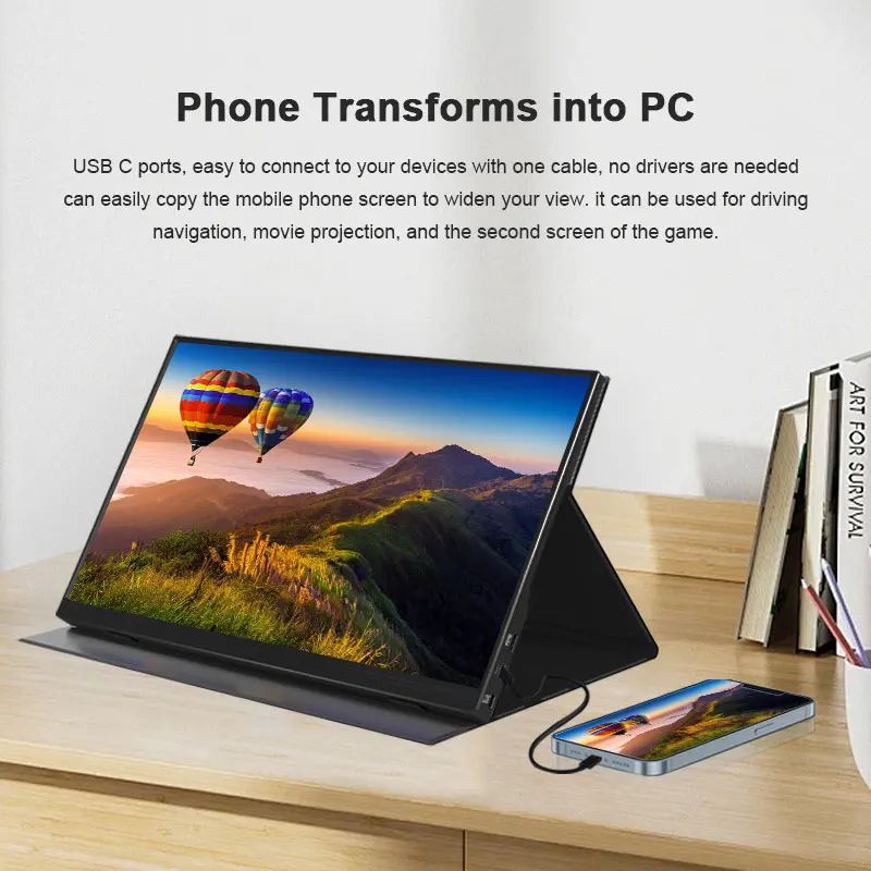 Alibaba.com: 15.6-inch 1080p portable monitor with ultra-narrow bezel ...