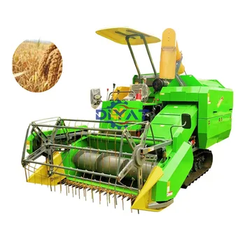 hot sale agriculture diesel mini rice harvester machine reaper binder