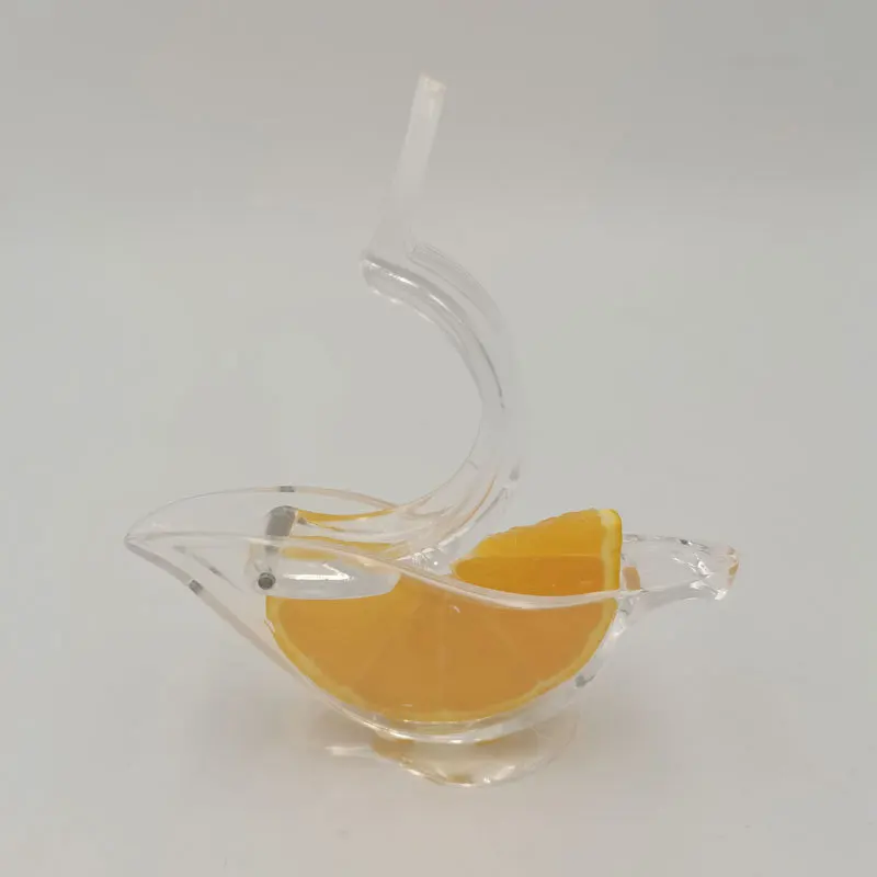 Factory Outlet Portable Transparent Acrylic Hand Manual Fruit Lemon