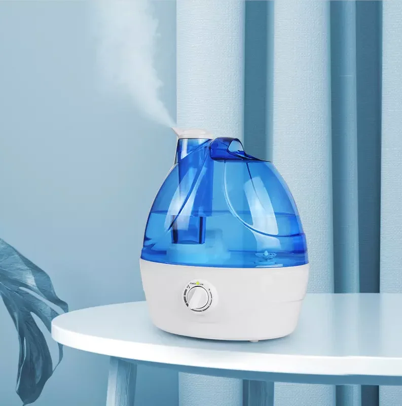 Cool Mist Humidifier 2.3l Water Tank Quiet Ultrasonic Humidifiers For ...