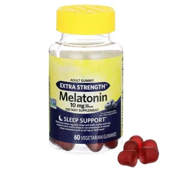 Sleep Gummy 3 mg Melatonin Gummies Immunity Sleep Elderberry Sleep Aid Supplier For Melatonin Echinacea Zinc&Vitamin C