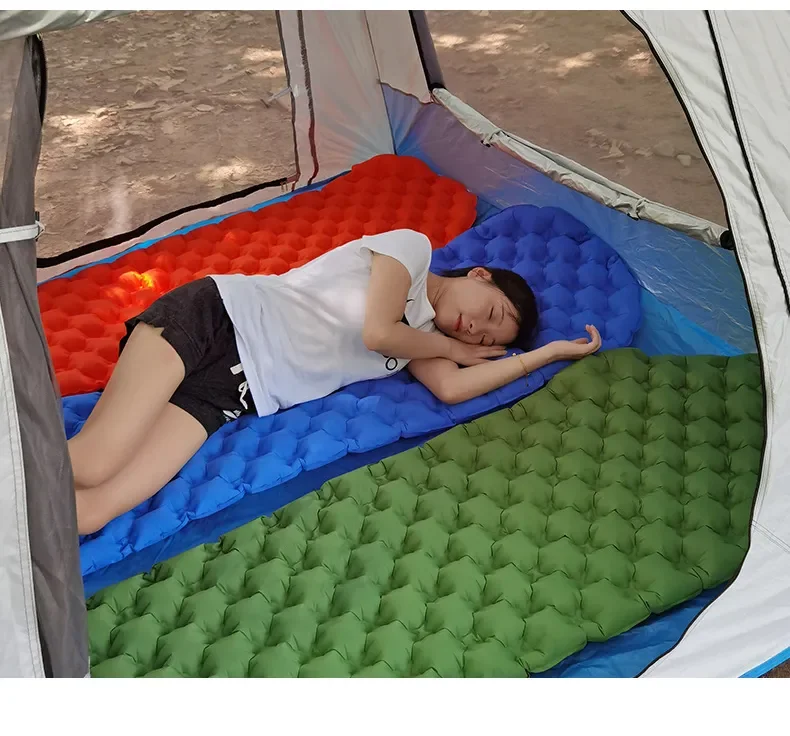 Waterproof Ultralight Inflatable Sleeping Mat Inflating Sleeping Pad for camping Backpacking Hiking supplier