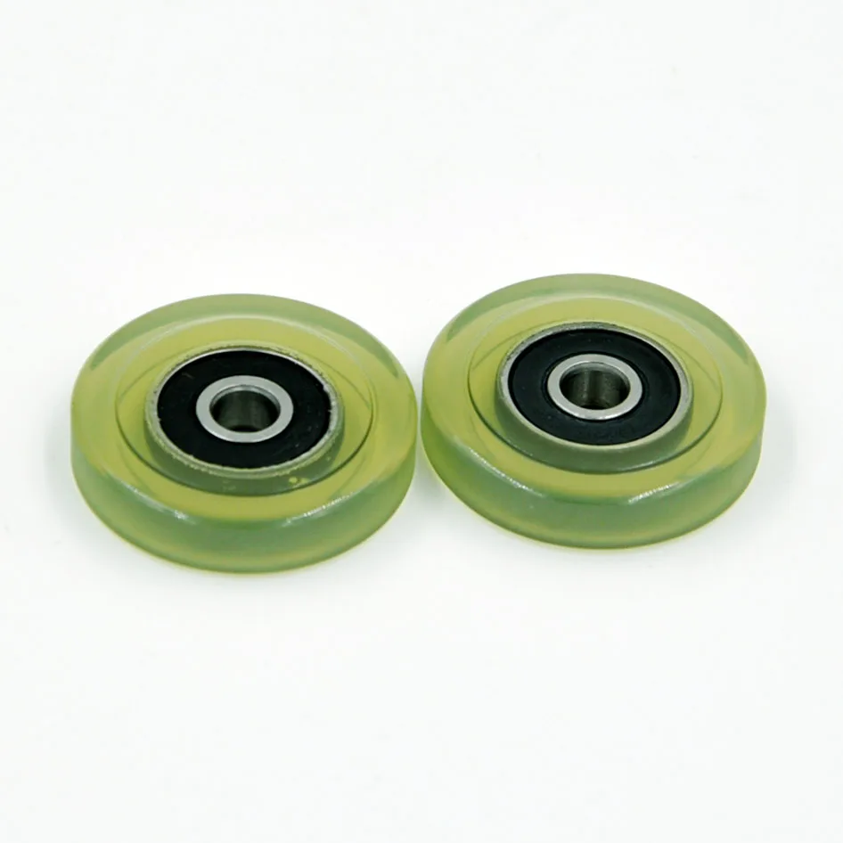 Polyurethane Wheel Material Vulkollan Wheel with Keyway. Industrial Polyurethane Polyurethane Star WheelPU62633-7 626RS 6x33x7mm