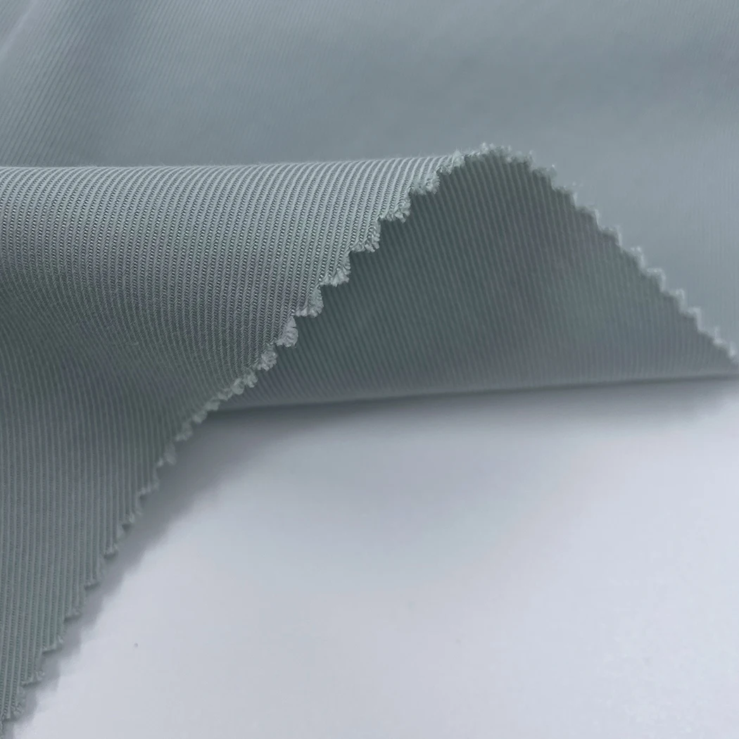 250GSM двойной слой 4 Way Stretch ткани териленовая поролоновая TR костюмная ткань твил ткань для брюк