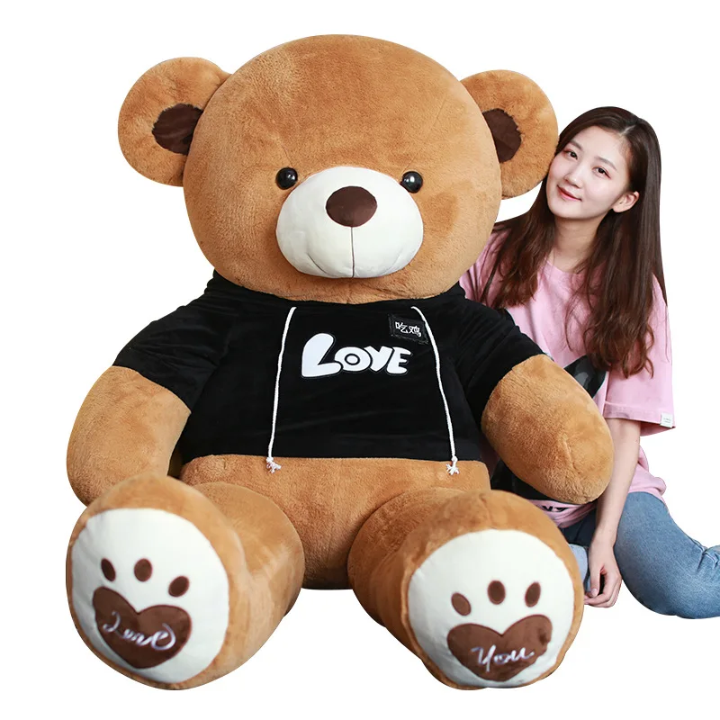 hoodie with teddy bear