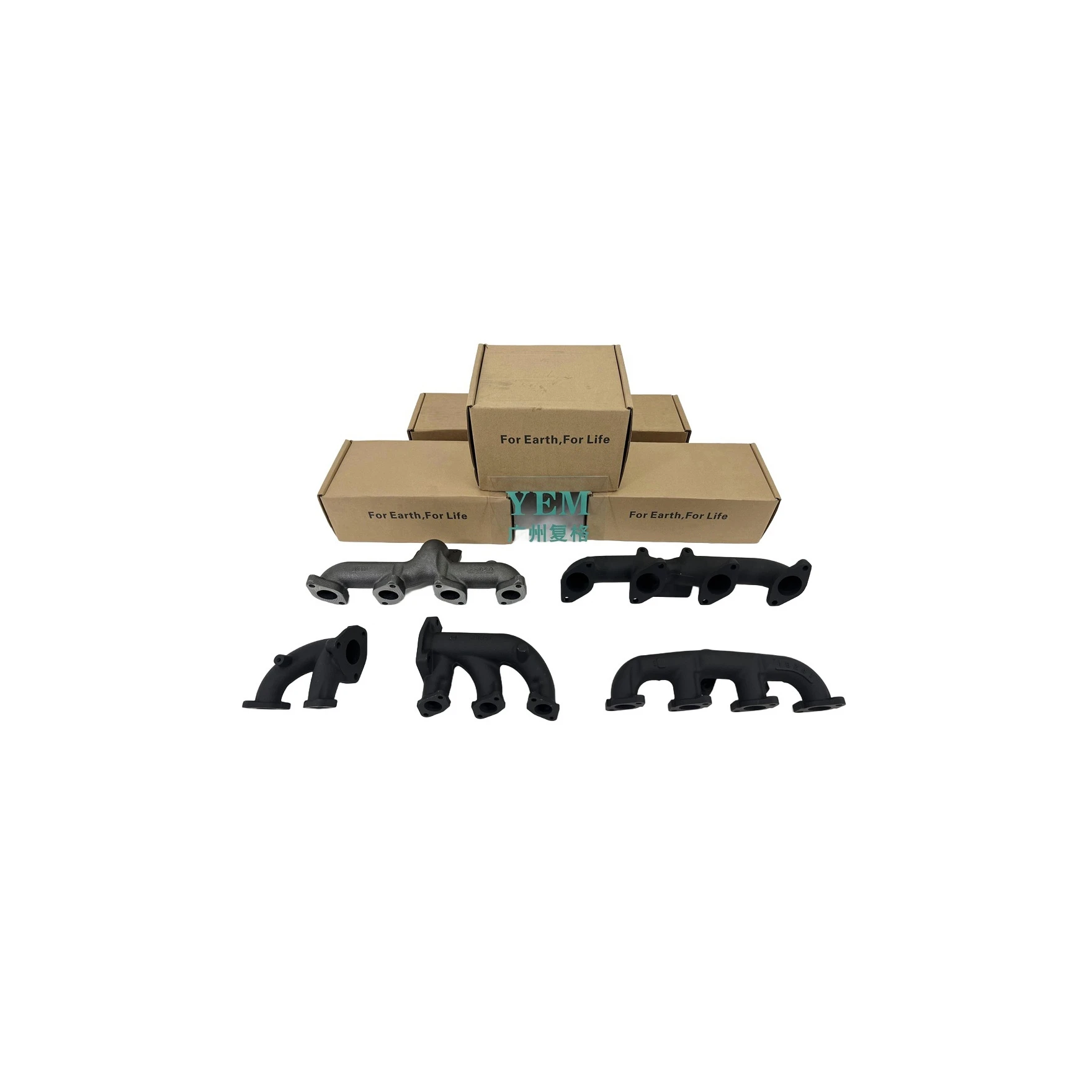 D722 D750 D782 D902 Exhaust Manifold for Kubota Diesel Engine Engine Parts