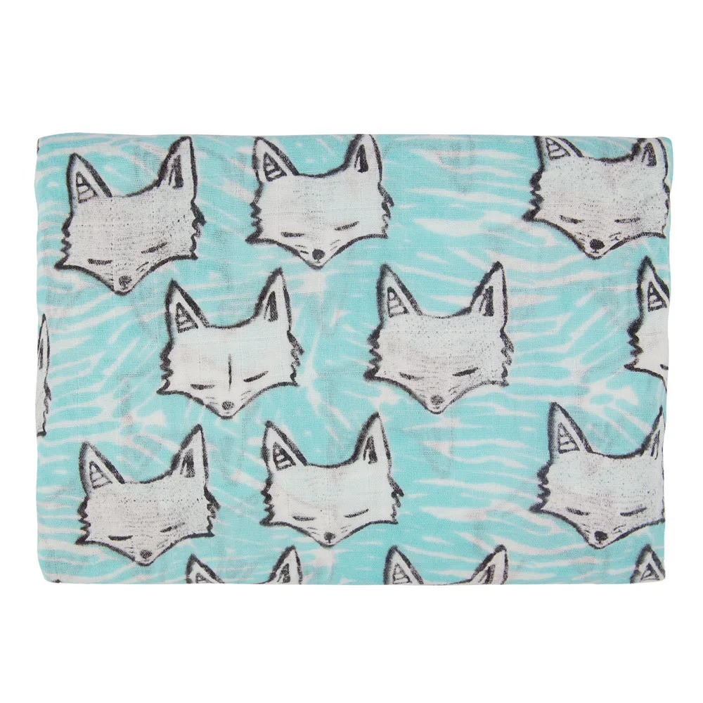 custom muslin blankets