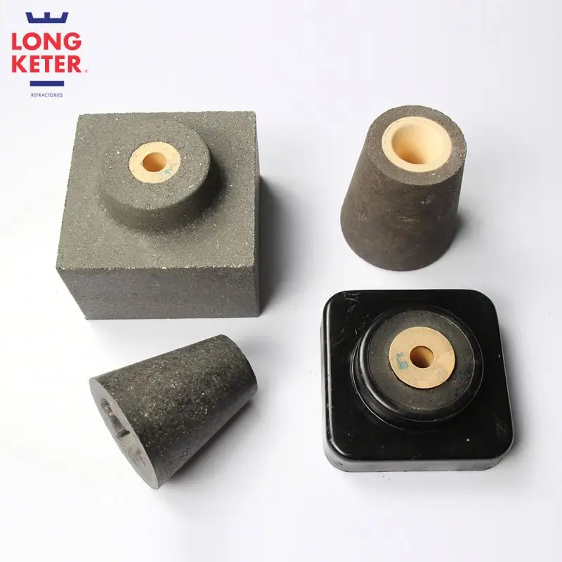 Zirconia Refractories Tundish Metering Nozzles Refractory for Continuous Casting Process