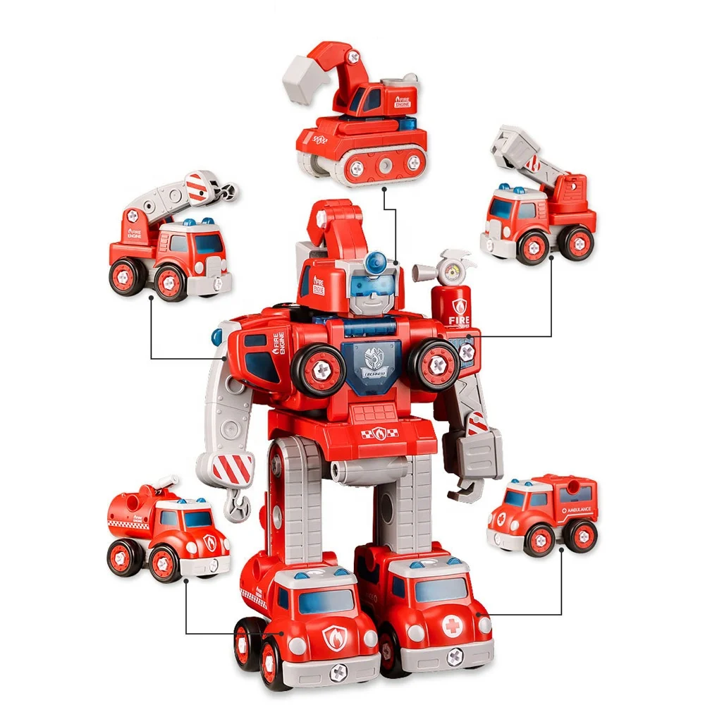 Robot Stem Toy | 3 in 1 Fun Creative Set | Construction Building Toys for Boys