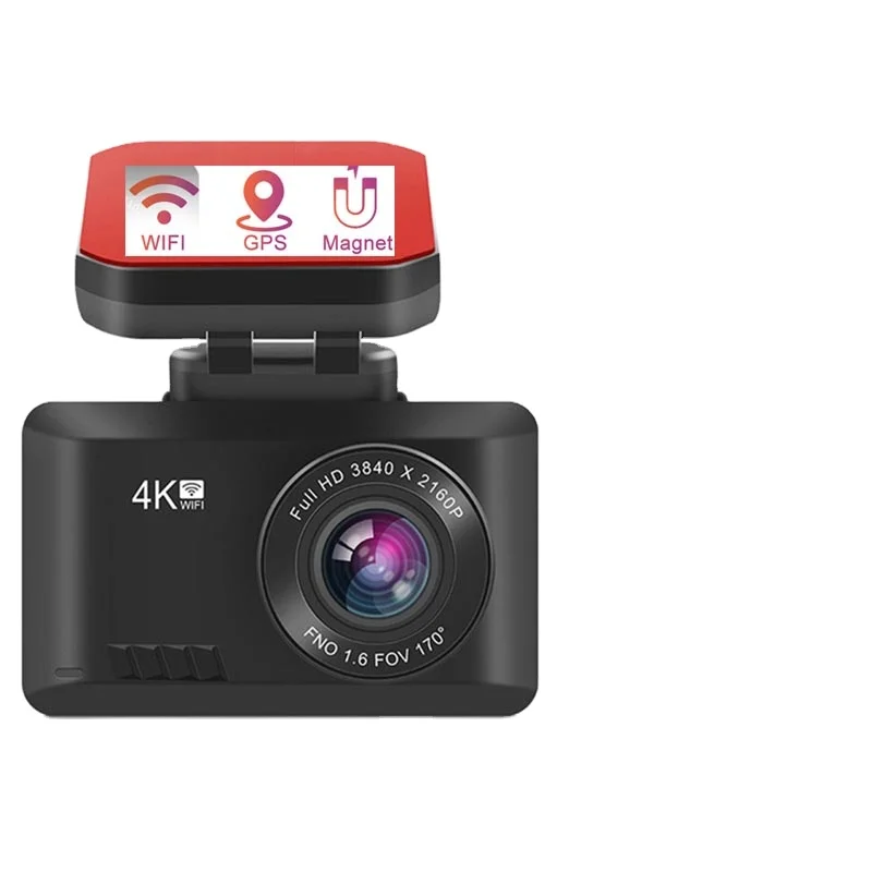 4K ドライブレコーダー 2.4インチ液晶 ジェスチャー撮影 WiFi GPS搭載