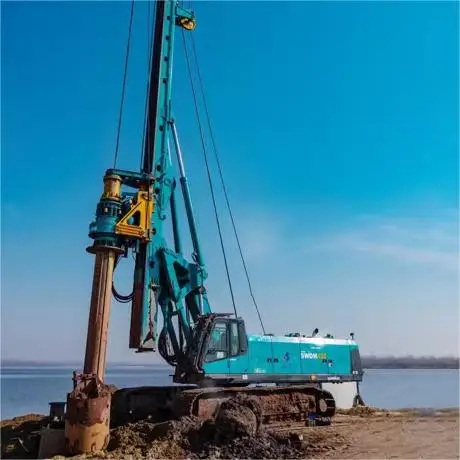 High Quality Used Rotary Drilling Rigs and Tracked Spiral Drilling Rigs in China Low Working Hours