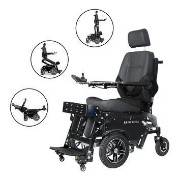 KSM-311 Transforming Mobility Multi-functional Handicapped Stair Electric Standing Wheelchair Children and Adult