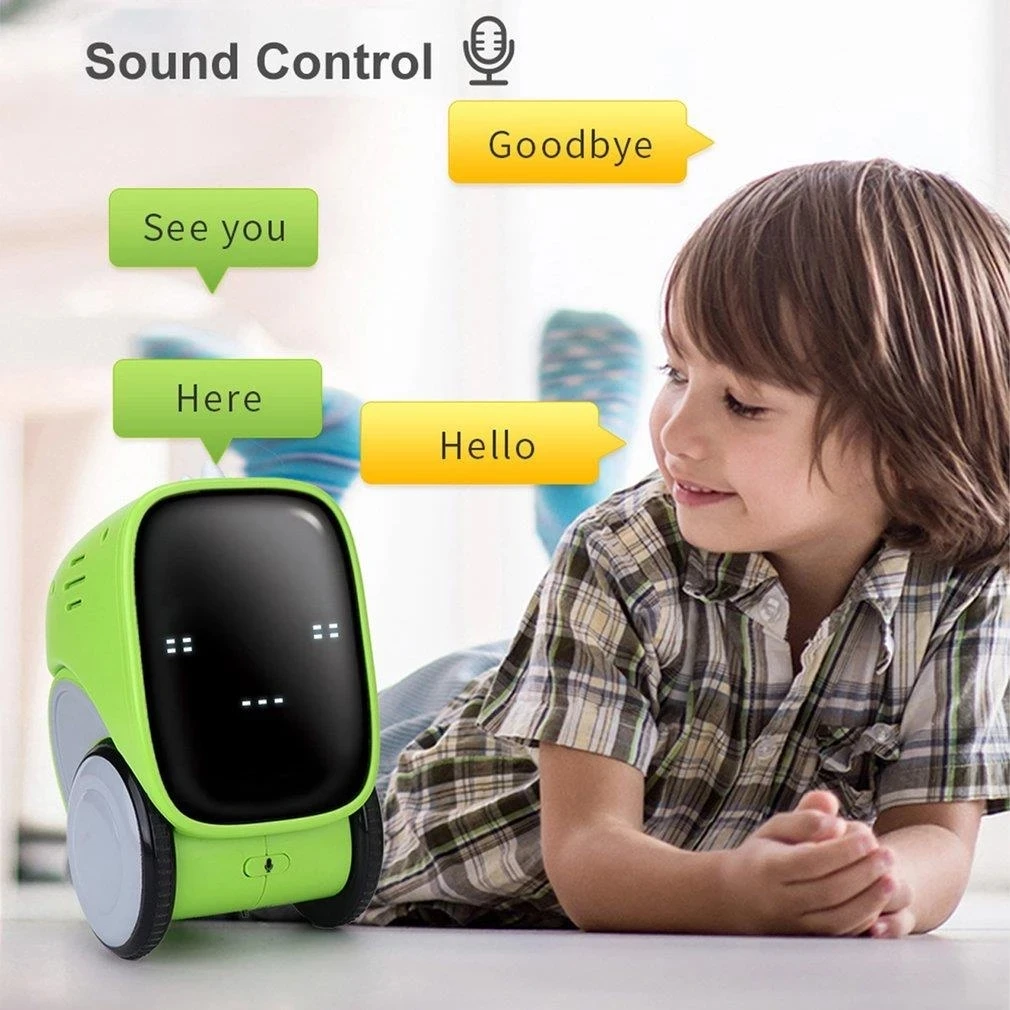 R16 Dancing Transformation Gesture Touch Sensing Voice Command Service LED Expressions Intelligent Smart RC Mini Toy Robots