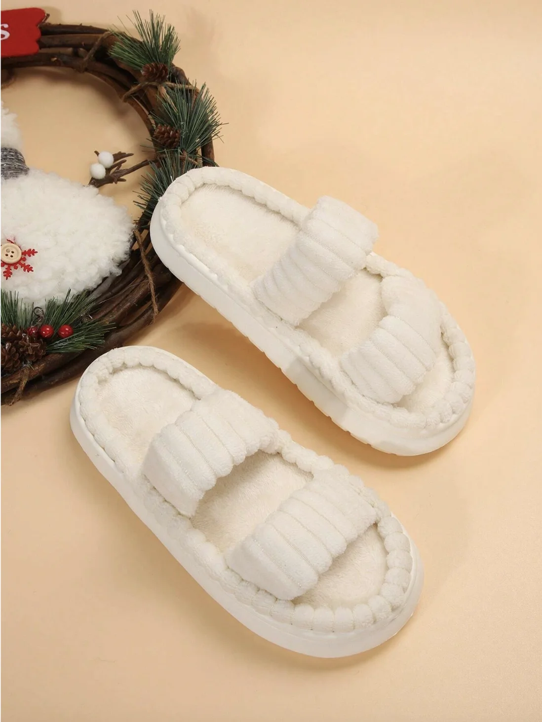 Stepgrace Summer House Slippers For Women Arch Support Linen Indoor