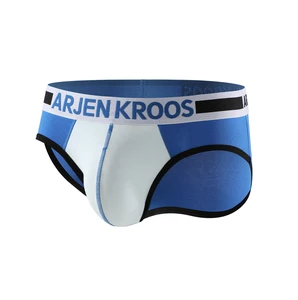 Comfortable Cotton Mens Briefs Underwear Solid Color Men's Cotton Briefs Stretchy Waistband Sexy Custom Men's Briefs