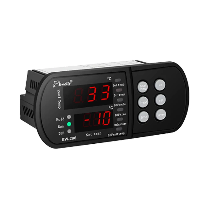 Digital Refrigerator Thermostat EW-286 Outputs Control for Container  Freezer Temperature Controller