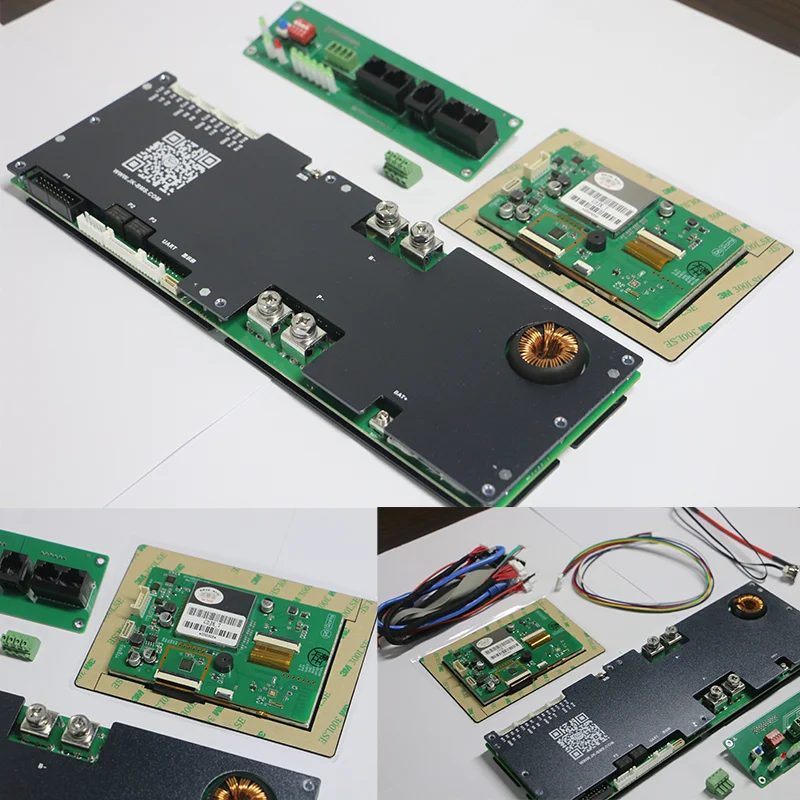 New JK  BMS V19  Version  Upgrade Smart BMS JK PB2A16S20P with 4.3inch Display Communicate with  Inverters 16s Bms