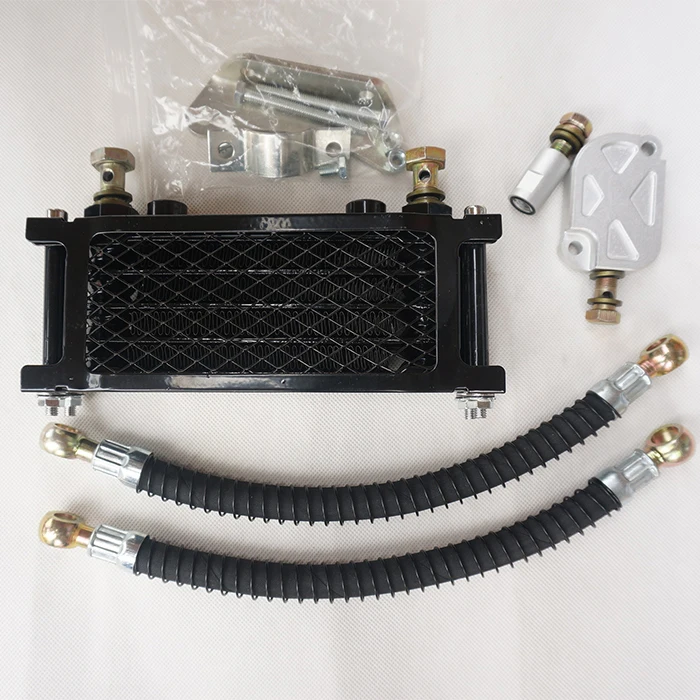 Высокопроизводительный алюминиевый интеркулер гоночный масляный радиатор коробки передач автоматический