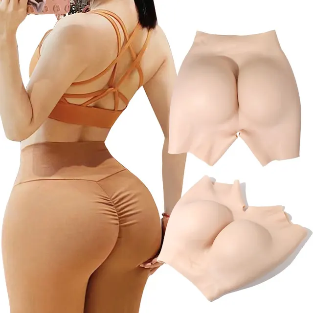 Xixinmei Wholesale Plus Size Shapes 2.2 CM Thickness Silicone Buttocks Enhancer Hips Pads  Woman Body Shaping Silicone Pants